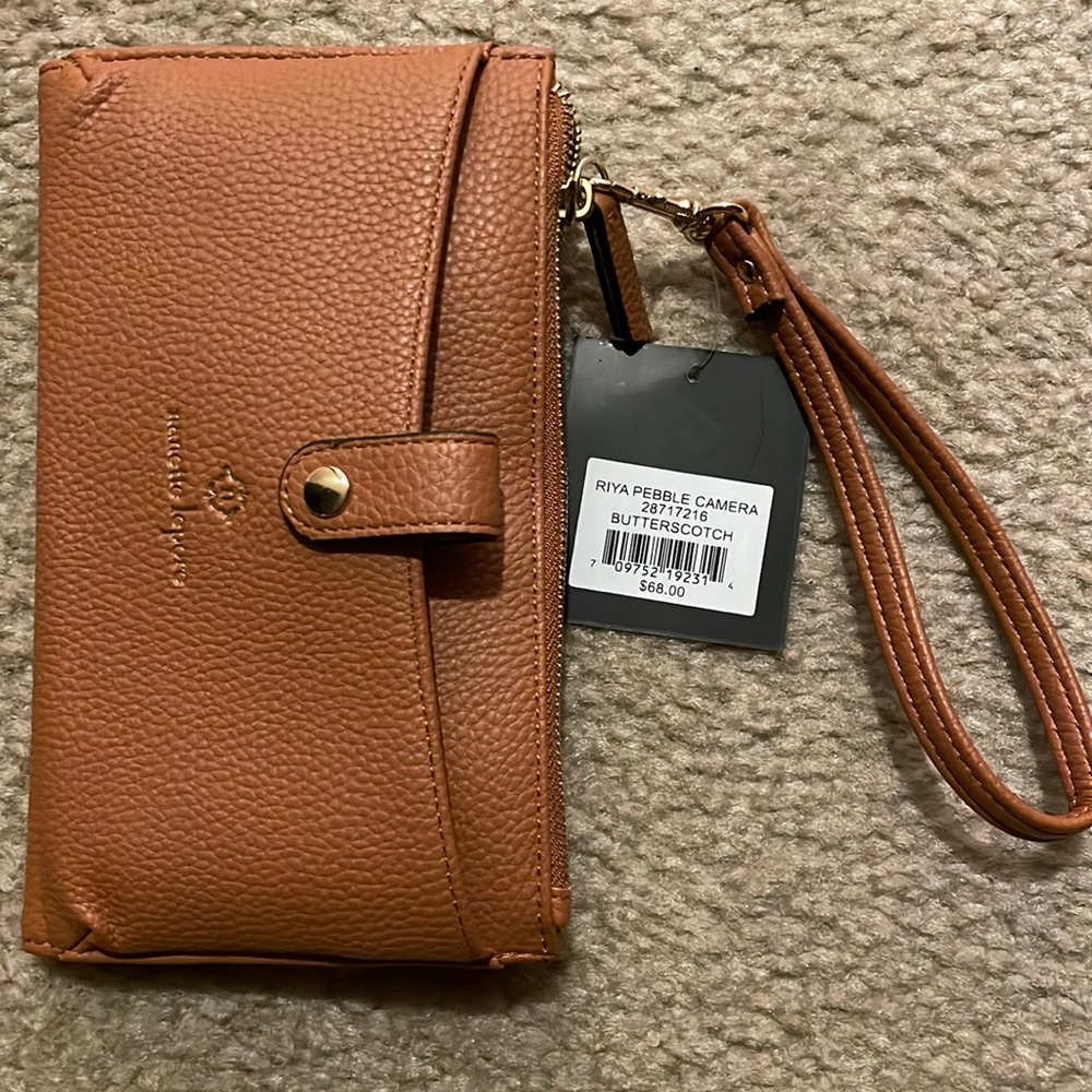 Butterscotch hand wallet